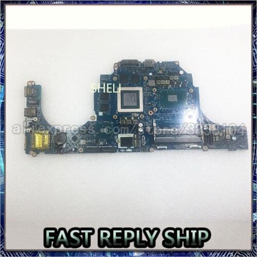 SHELI For Dell Alienware 17 R3 15 R2 laptop Motherboard notebook pc with I7-6700HQ GTX980M 8GB LA-C912P W15RD CN-0W15RD test ok