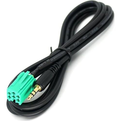 Bestolink For Renault Clio Megane Espace Kangoo Laguna 2005 2006 2007 2008 2009 2010 Cars 3.5mm AUX Stereo Audio Input Cable