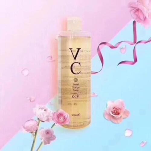 Thailand with the toning water female student hydrating whitening shrink pores vitamin C lotion 500ml