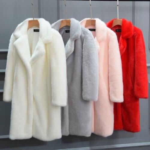 New 2020 Winter Warm Wool Coat women Soft fabric Luxury Woman Outerwear elegant Wool Blends Overcoat Female Winter Wool Jacket