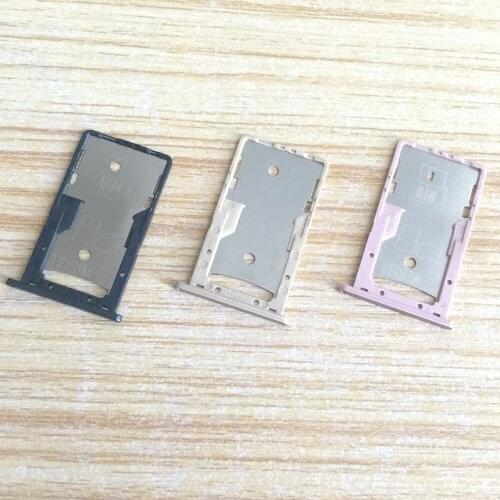 10pcs mix color For Xiaomi Redmi 4A SIM Card Slot Tray Holder Socket Adapter Repair Part