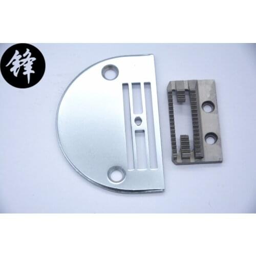 11400801 Throat Plate J And 11403003 Feed Dog J for Juki DDL-900BB,DDL-900B,DDL-9000A,DDL-9000,DDL-8700B-7 SEWING MACHINE USED