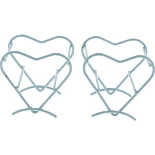 2x Heart Type Makeup Sponge Holder Egg Powder Puff Rack Support Drying Stand
