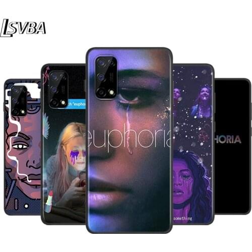 American TV Series Euphoria Silicone Cover For Realme V15 X50 X7 X3 Superzoom Q2 C11 C3 7i 6i 6s 6 Global Pro 5G Phone Case
