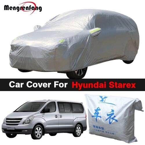 Car Cover MPV Outdoor Anti-UV Sun Shade Rain Snow Dust Protection Cover For Hyundai Starex H-1 H1 H300 Huiyi i800