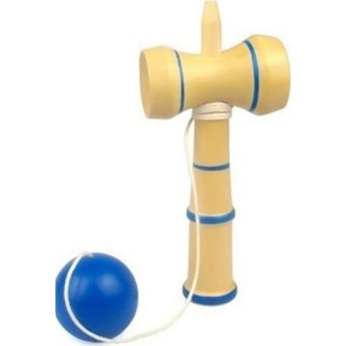 Color Random Kid Coordinate Ball Japanese Traditional Wood Game Educational Toy