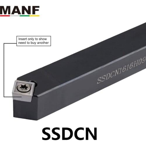 MANF turning tool holder 20mm SSDCN-2020K09 Turning Lathe Cutter Bar Internal Lathe Cutter Metal Turning Rod Indust