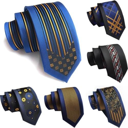 Narrow 6cm Slim Silk Tie Fashion Polka Dot Plaid Necktie For Man Business Neckwear Gift Neck Tie Red Silvery Yellow Casual ties