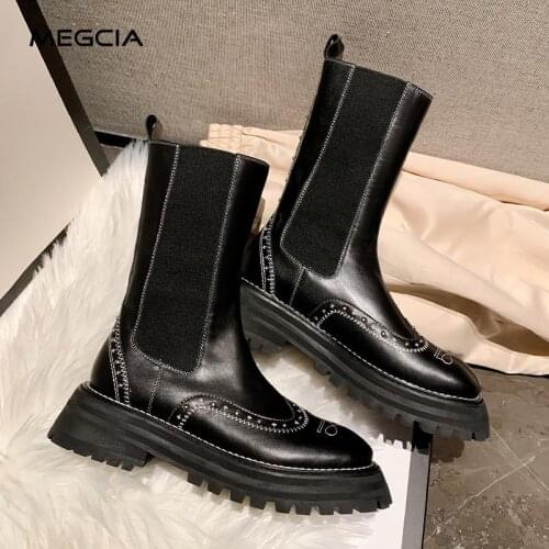 MEGCIA Women's High Boots