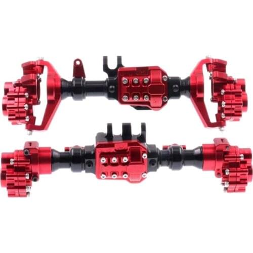 N7ME Metal RC Accessories Front Rear Portal Axle Set for trx4 DIY Modified Parts