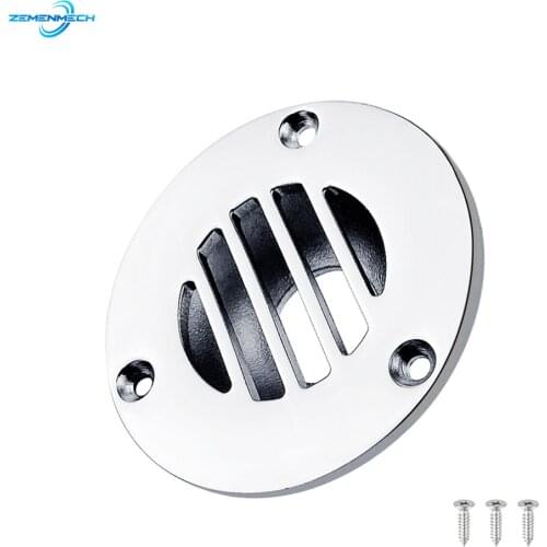 Marine Grade 316 Stainless Steel Cut Out Boat Floor Deck Drain for Boat Yacht Deck Drainage Hardware Replacement Accessories