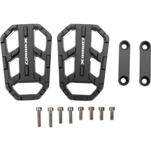 Motorcycle accessories billet MX wide pedal rest pedal for HONDA CB500X cb 500x 2015-2016