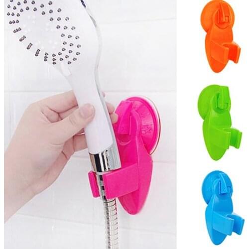 New Shower Room Bathroom Suction Type Chuck Holder Fixed Wall Mount Bracket New