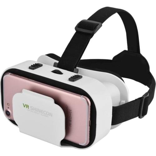 VR SHINECON BOX 5 Mini VR Glasses 3D Glasses Virtual Reality Glasses VR Headset For Google cardboard Smartp