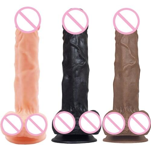 24*4.5CM Huge Dildos Sex Toys for Women Masturbation Realistic Big Penis with Suction Cup Soft Large Phallus Erotic Product Dick