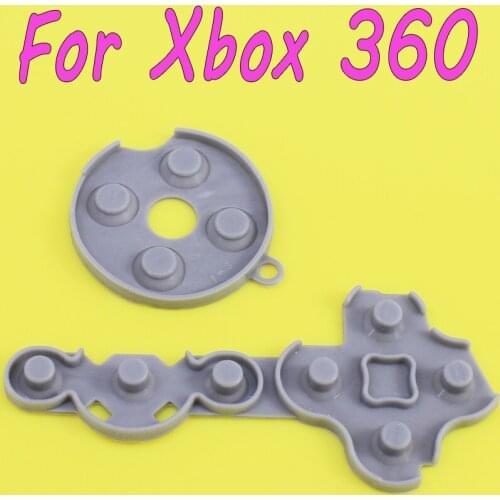 Controller Conductive Rubber Contact Pad Button D-Pad for Microsoft for Xbox 360 wireless Controller Replacement repair Parts