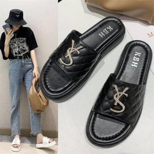 Women Slippers Slides Women Shoes Summer Female Casual Fashion Brand Luxury Shoes Designers Flat Slippers