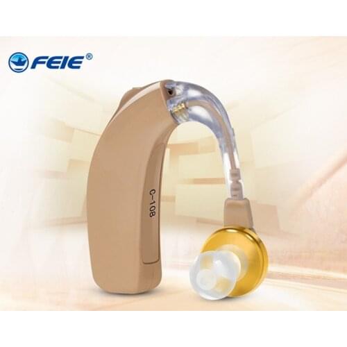 Hearing Aid Earphone In The Ear For Deaf Sound Amplifiers Clear Voice To Elderly Simple Operation Volume Control Device C-108