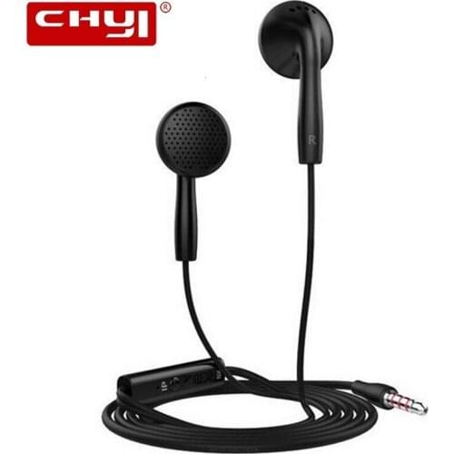 CHYI Stereo In Ear Sport Earphone Handsfree Earbuds Universal Wired Gaming Headset Extra Bass Earphones With Microphone For MP3