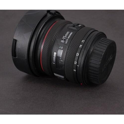 8-15/4L Lens Decal Skin Vinyl Wrap Film for Canon EF 8-15mm f/4L USM Lens Protector Cover Wrap Sticker