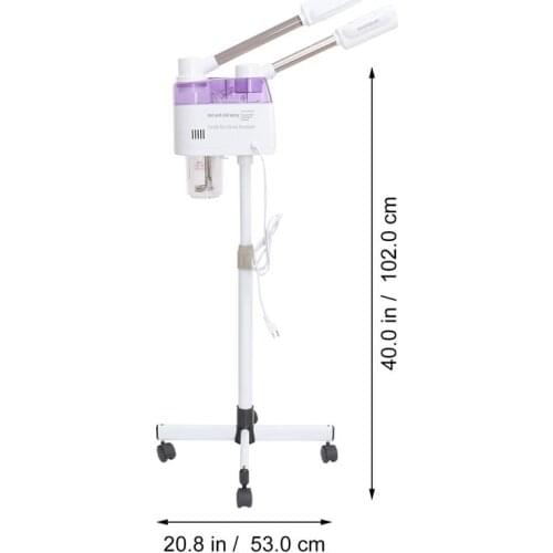 1 Set Mist Sprayer Home Facial Steamer Nano Spray Nebulizer Beauty Device Mist Sprayer Moisturizing Atomizer Humidifier (US Plug