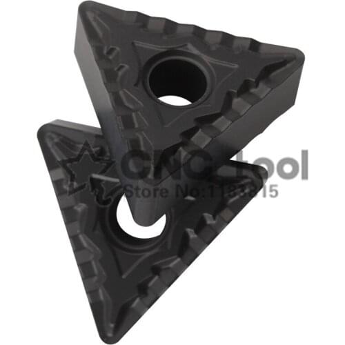 10pc TNMG160404-CQ TNMG160408-CQ Medium Finish Machining of Hard Steel Tungsten CNC Cutter Turning Carbide Inserts