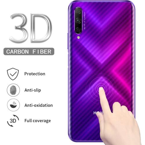 5 Pcs For Huawei Honor P20 Pro Mate 30 lite 20i Nova 5i Pro P Smart Z 2019 Carbon Fiber Screen Protector Sticker Back Cover Film