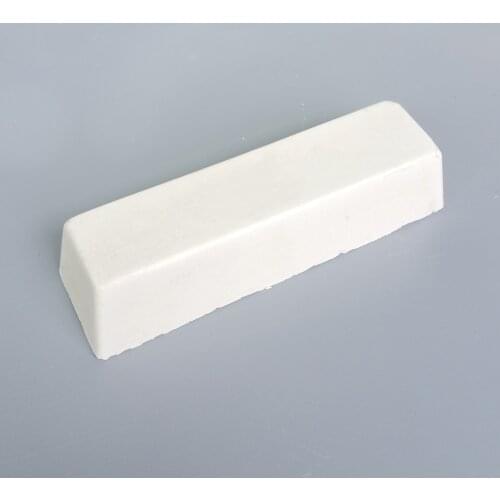750g /piece White Polishing Wax Paste for Metal Jewelry Stainless Steel Polishing Working with Polishing Buffing Wheel