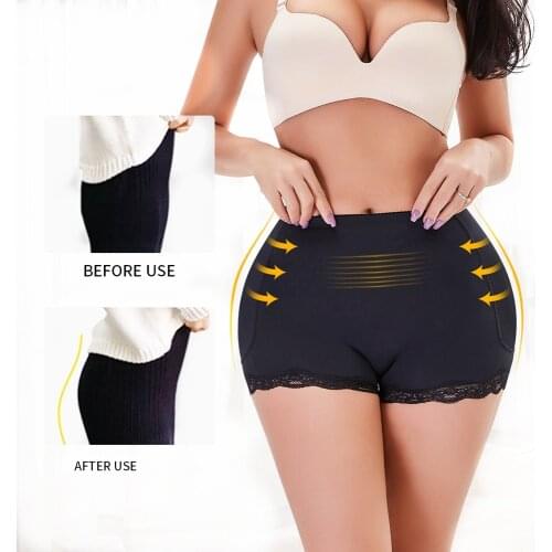 Body Shaper Butt Lifter Booty Big Spong Tummy Control Panty Butt Hip Up Padded Enhancer Underwear Firm Control Shapewear Shorts