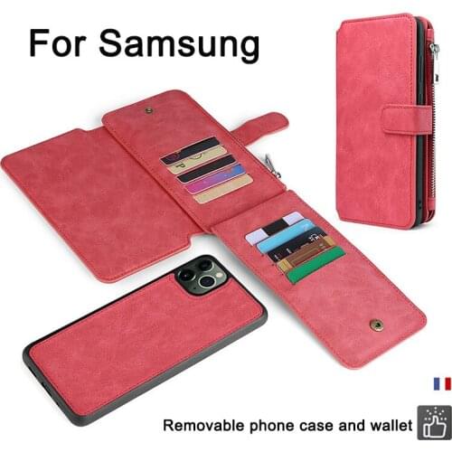 Cell phone Case for Samsung A51 Ultra Plus A71 A32 A41 Note 20 10 Plus A70 A50 A20 S9 S8 Plus luxury Wallet Flip Cover