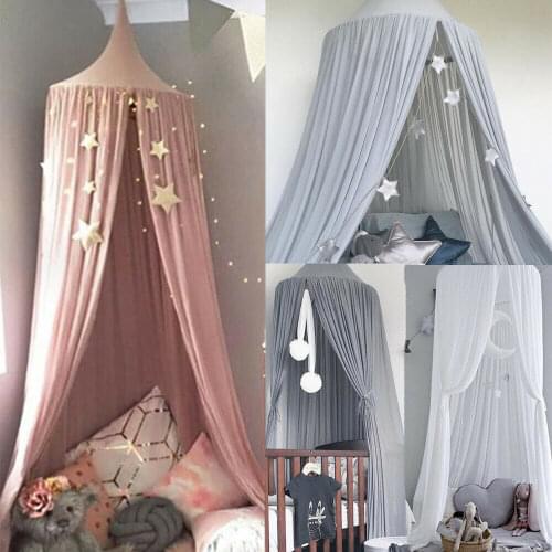 Kids Bed Bedcover Mosquito Net Curtain Bedding Dome Tent Room Decor