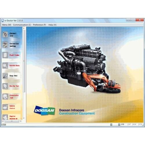 Doosan eDoctor Engine Diagnostic 2.3.5.6 (EDIA)