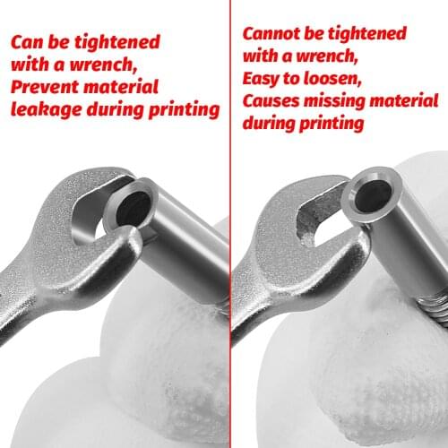 3D Printer Chimera extruder Bore 4.1mm Heat break V6 dual hotend J-head throat length 22mm 1.75mm 3mm filament for Sidewinder X1