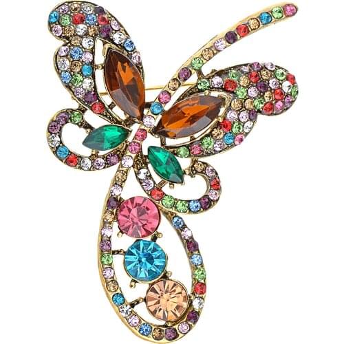 Feinuhan Butterfly Brooches For Clothes