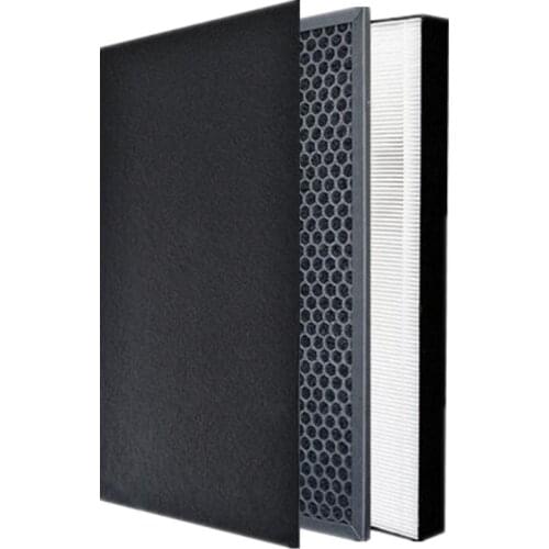 1 set (3pcs) Air Purifier H13 HEPA Filter Activated Carbon for Panasonic F-VXD50R Air purifier replacement parts