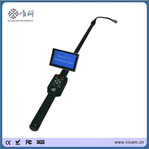 Flexible 23mm camera snake video telescopic pole inspection camera under vehicle inspection camera with 5inch screen V5-TS1308D