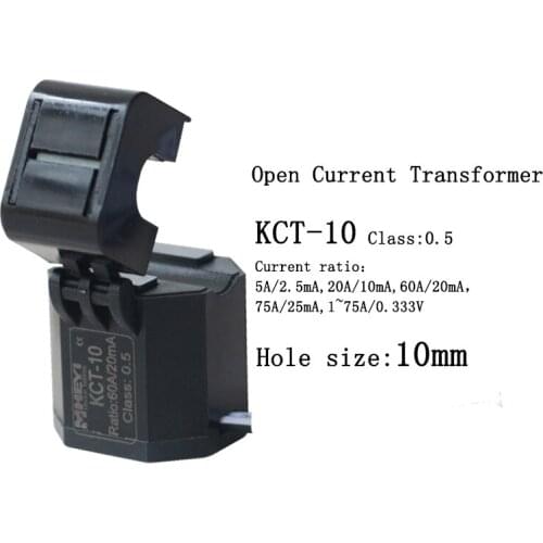 KCT-10 10PCS Split Core Current transformer clamp on current transformer factory supply high accuracy high quality