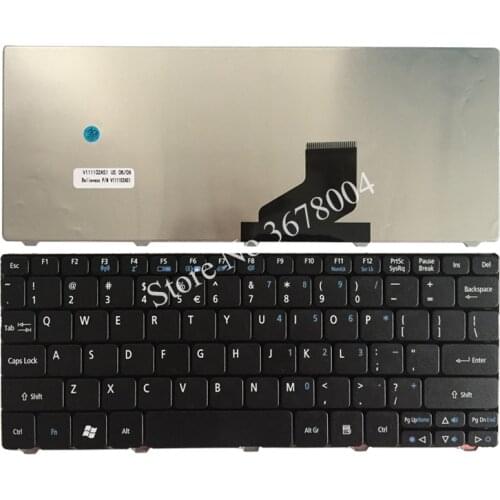 US For Acer aspire one D255 522 533 532G AO532h 532H 521 AO522 D260 D270 EM350 N55C D256 D257 532 Laptop keyboard
