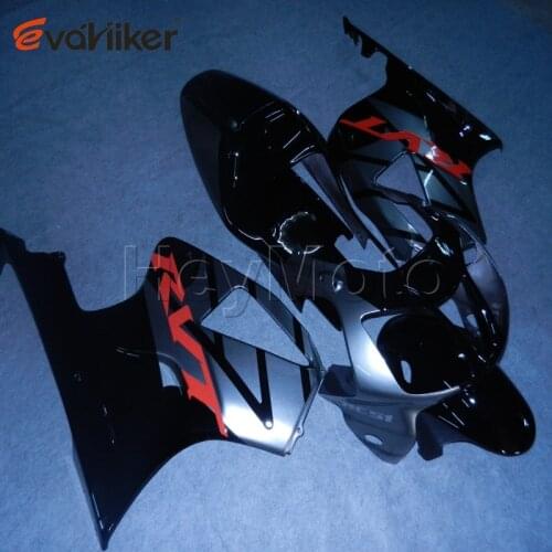 Motorcycle cowl for RC51 VTR1000SP1 2000 2001 2002 2003 2004 2005 2006 silver black ABS Plastic motorcycle fairings