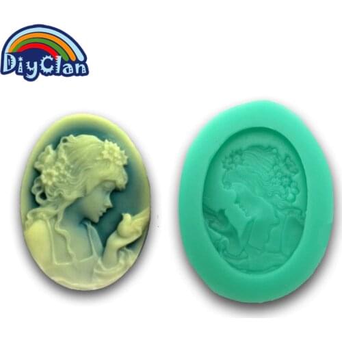 DIY silicone molds for cake decorating fondant mold princess style pudding chocolate candy mould kitchen baking F0186TX35