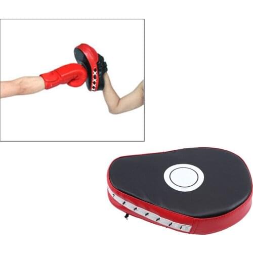 Fitness Sport Boxing Hand Target Mitt Gloves Free Combat Kickboxing Fighting Muay Thai Kick Training Focus PU Boxer