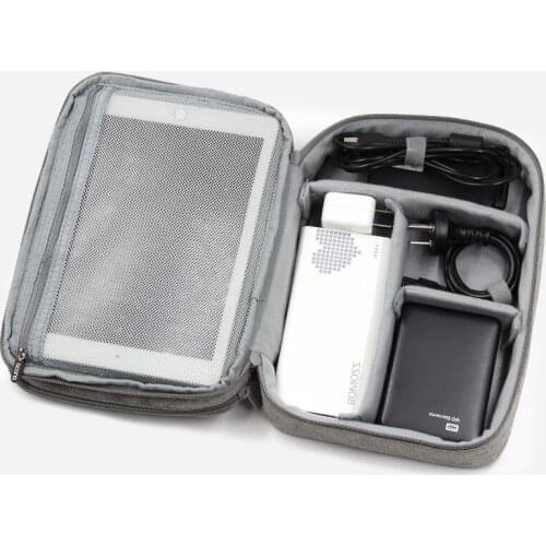 TUUTH Multifunction Digital Storage Bag USB Data Cable Earphone Wire Pen Power Bank Organizer Portable Travel Kit Case Pouch