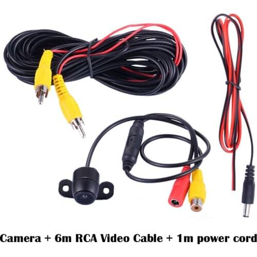 Universal Front camera Waterproof Mini Analog Security Camera 140 Degree Wide Angle car Front View Camera