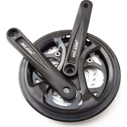 Bike Chain Wheel 28T-38T-48T Bicycle BCD104 Crankset 170mm Crank Chainwheel BCD64 Bike Parts FC-M48