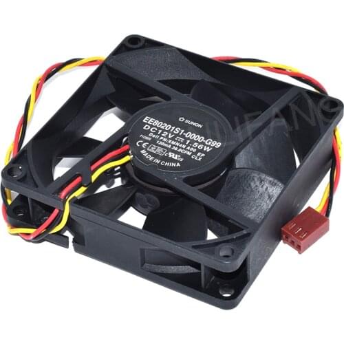 New Brand EE80201S1-0000-G99 XMN4N A00 DC 12V 1.56W 80x80x25mm Server Cooling Fan