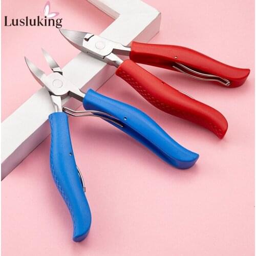 Ingrown Paronychia Toenail Cutters Nail Clipper Stainless Steel Pedicure Manicure ToolsTrimming Scissors Cuticle Nipper