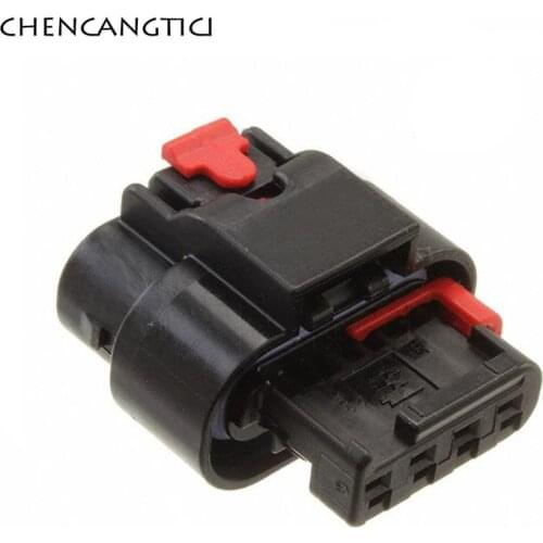 2/5/10/20 Sets Tyco 1-1456426-1 1-1456426-5 4 Pin Car Oxygen Sensor Plug Waterproof Connector With Terminals And Seals