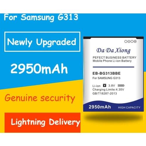 2950mAh EB-BG313BBE EBBG313BBE Battery for Samsung Ace 3 ACE 4 Neo ACE 4 LITE G313H S7272 S7898 S7562C G318H Replacement battery