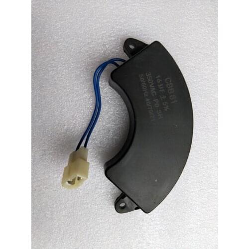 CBB61 16uf CAPACITOR gas generator parts 350VAC UNIVERSAL DIESEL GASOLINE 2KW AVR 3KW GENERATOR TILLER CONDENSER 50HZ 60HZ