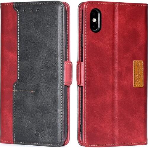 Hit Color Flip Magnet Cover On For Xiaomi Redmi Note 8 Pro 8T T Note8 Note8T 64/128 GB Retro Leather Wallet Book Phone Case